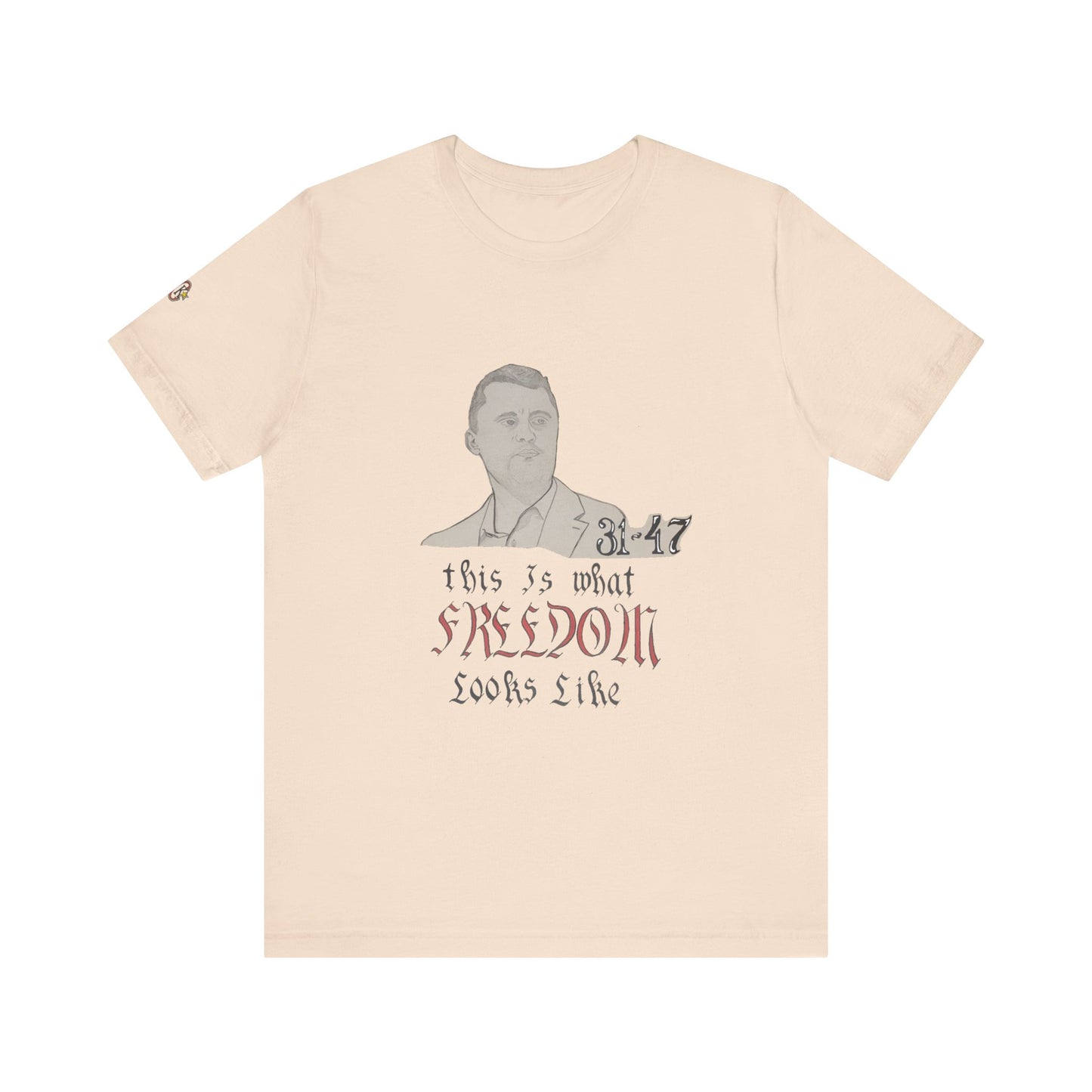 Freedom-Inspired Unisex Tee | Comfort, Casual Wear, Inspirational Apparel, Graphic Tee, Statement Shirt