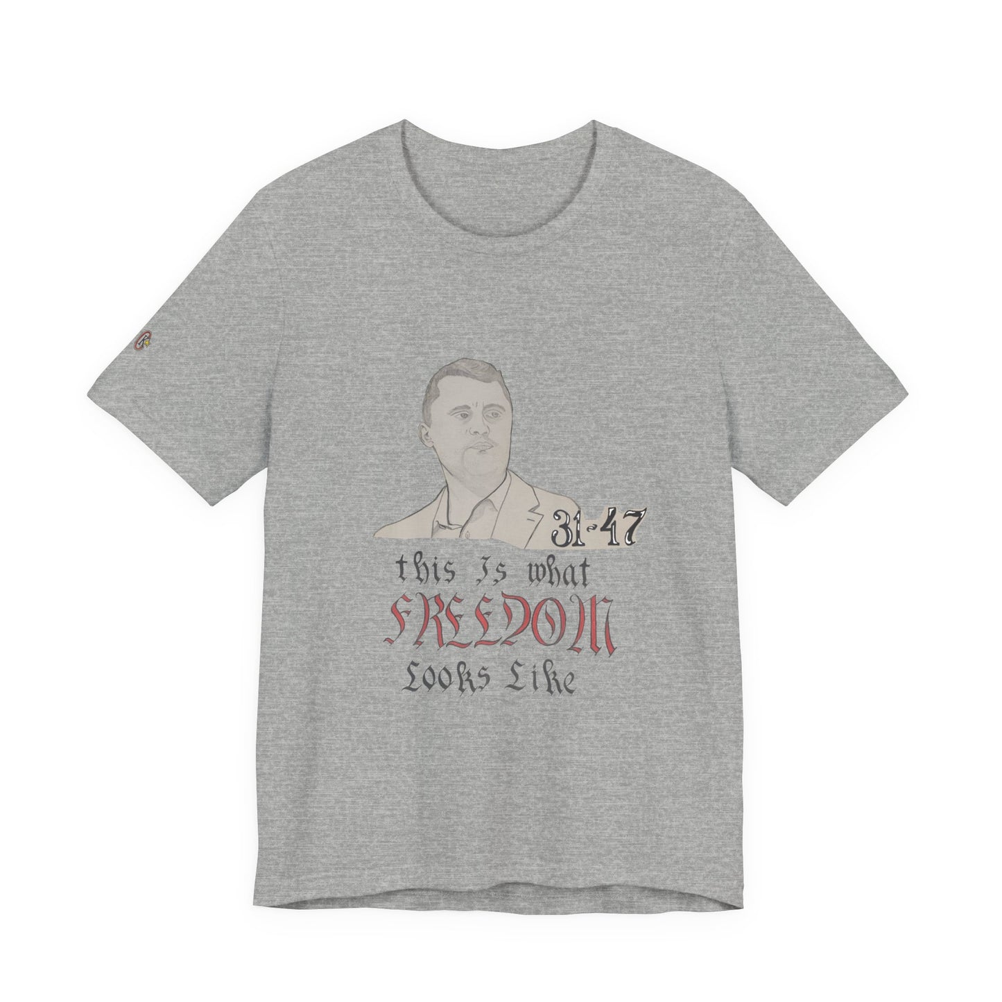 Freedom-Inspired Unisex Tee | Comfort, Casual Wear, Inspirational Apparel, Graphic Tee, Statement Shirt