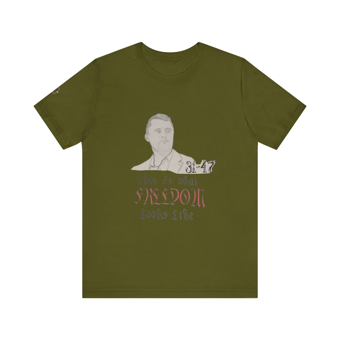 Freedom-Inspired Unisex Tee | Comfort, Casual Wear, Inspirational Apparel, Graphic Tee, Statement Shirt
