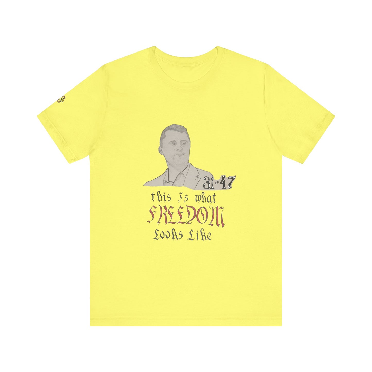 Freedom-Inspired Unisex Tee | Comfort, Casual Wear, Inspirational Apparel, Graphic Tee, Statement Shirt